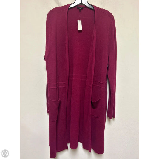 Sweater Cardigan By Talbots In Pink, Size: Xl