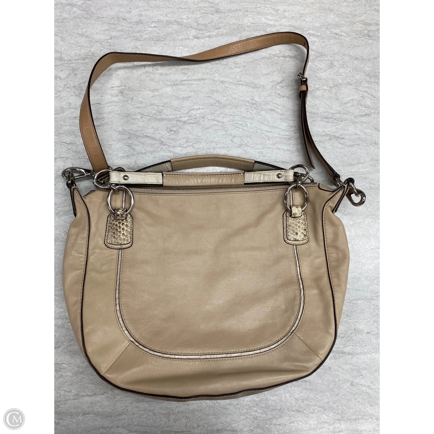 Handbag Designer By Coach, Size: Large