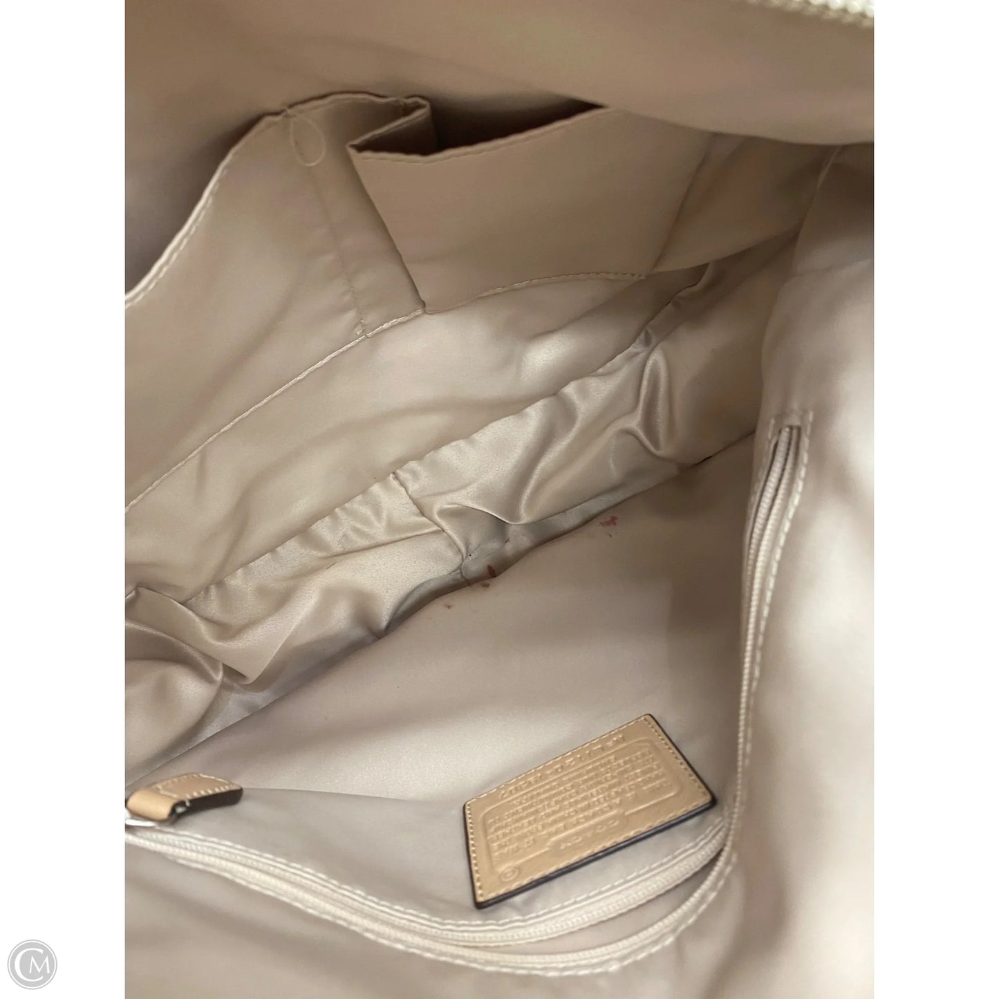 Handbag Designer By Coach, Size: Large