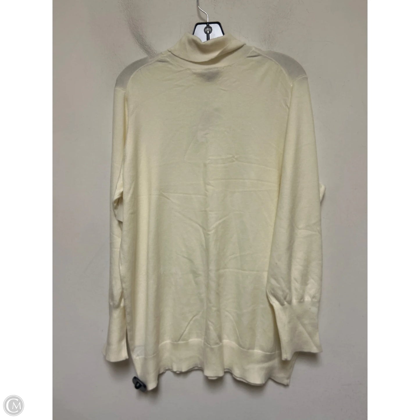 Sweater By Torrid In Cream, Size: 3x
