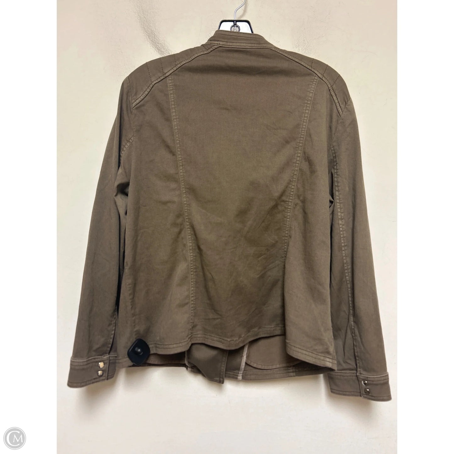 Jacket Other By Chicos In Brown, Size: L