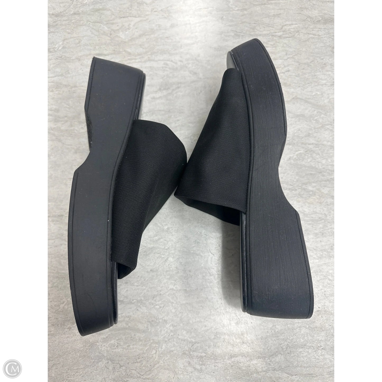 Sandals Heels Platform By Arizona In Black, Size: 11