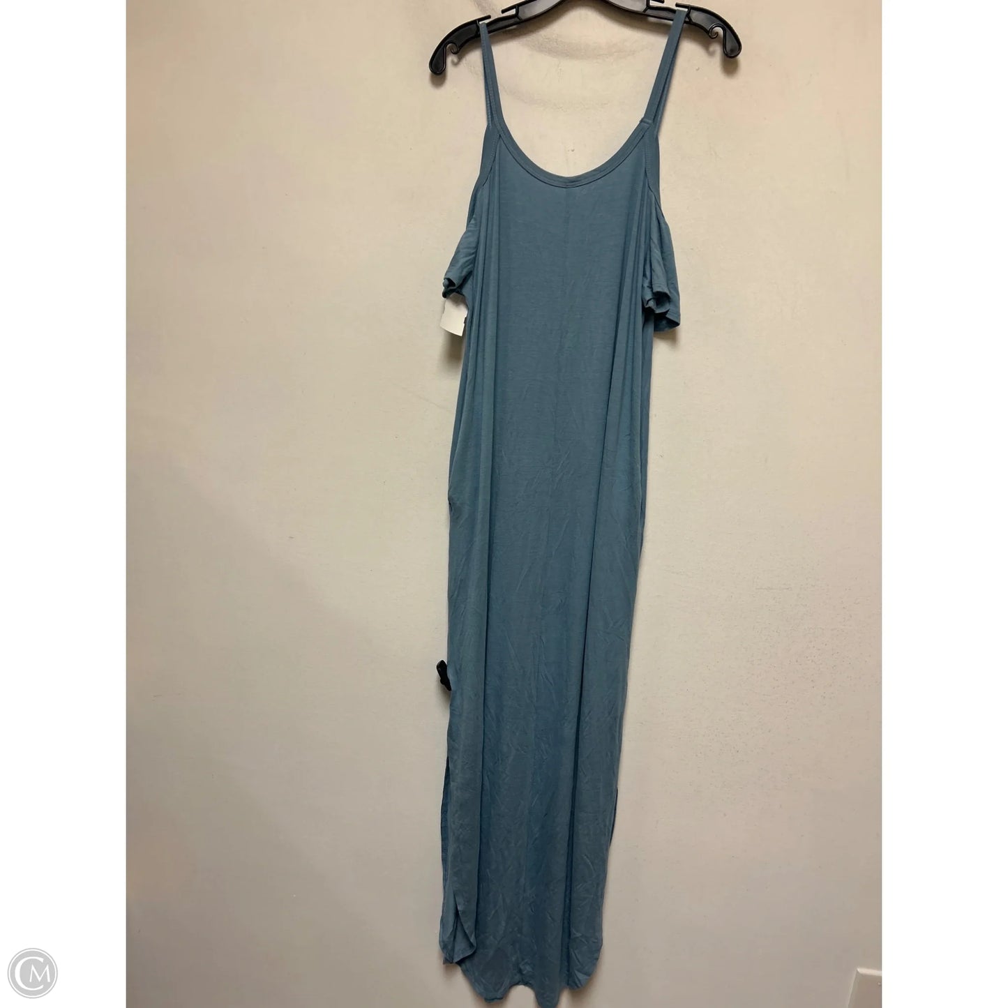 Dress Casual Maxi By Pink Blush In Blue, Size: S