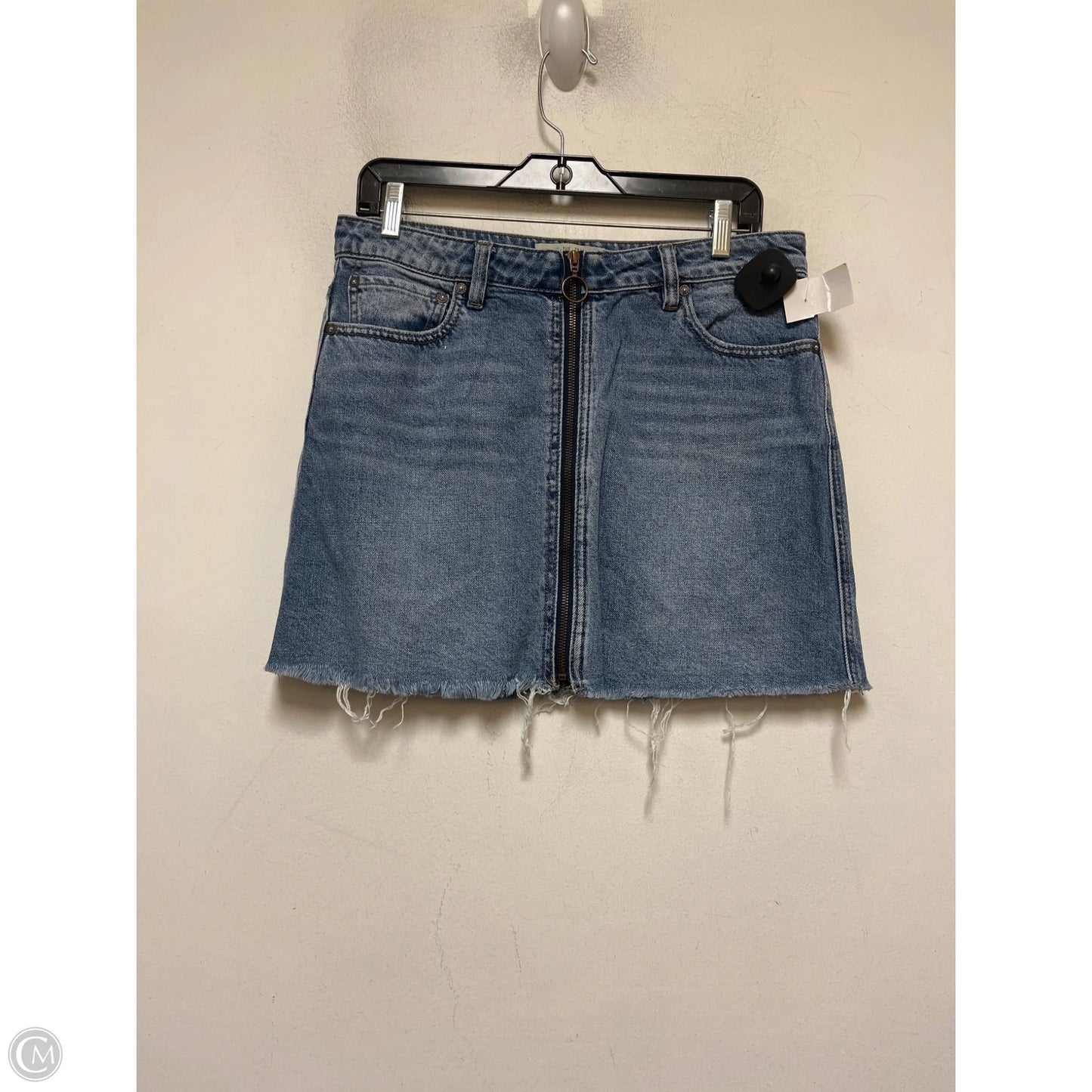 Skirt Mini & Short By We The Free In Blue Denim, Size: 6