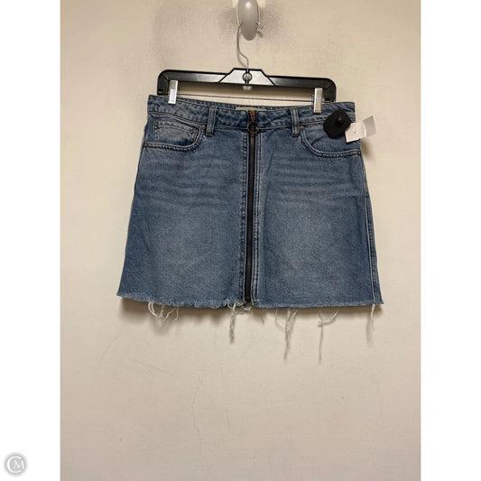 Skirt Mini & Short By We The Free In Blue Denim, Size: 6