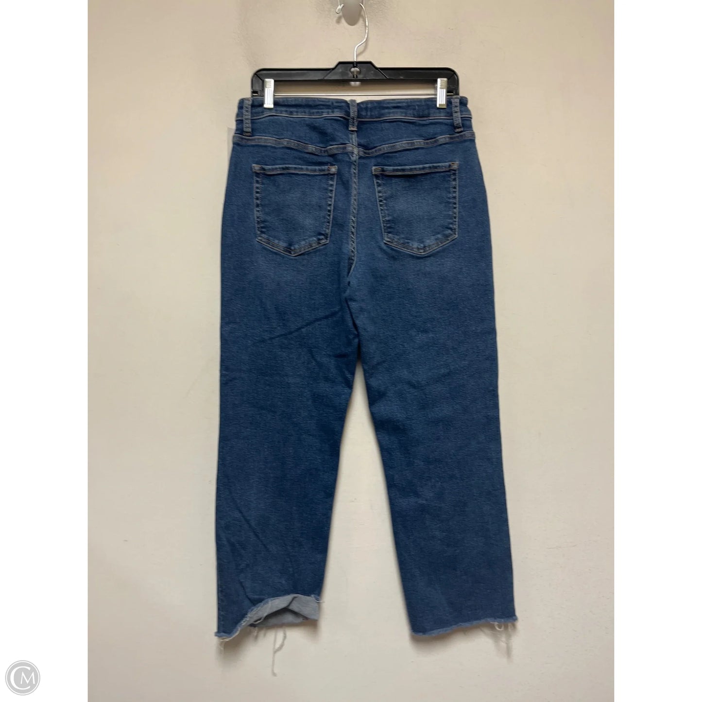Jeans Straight By Vervet In Blue Denim, Size: 8