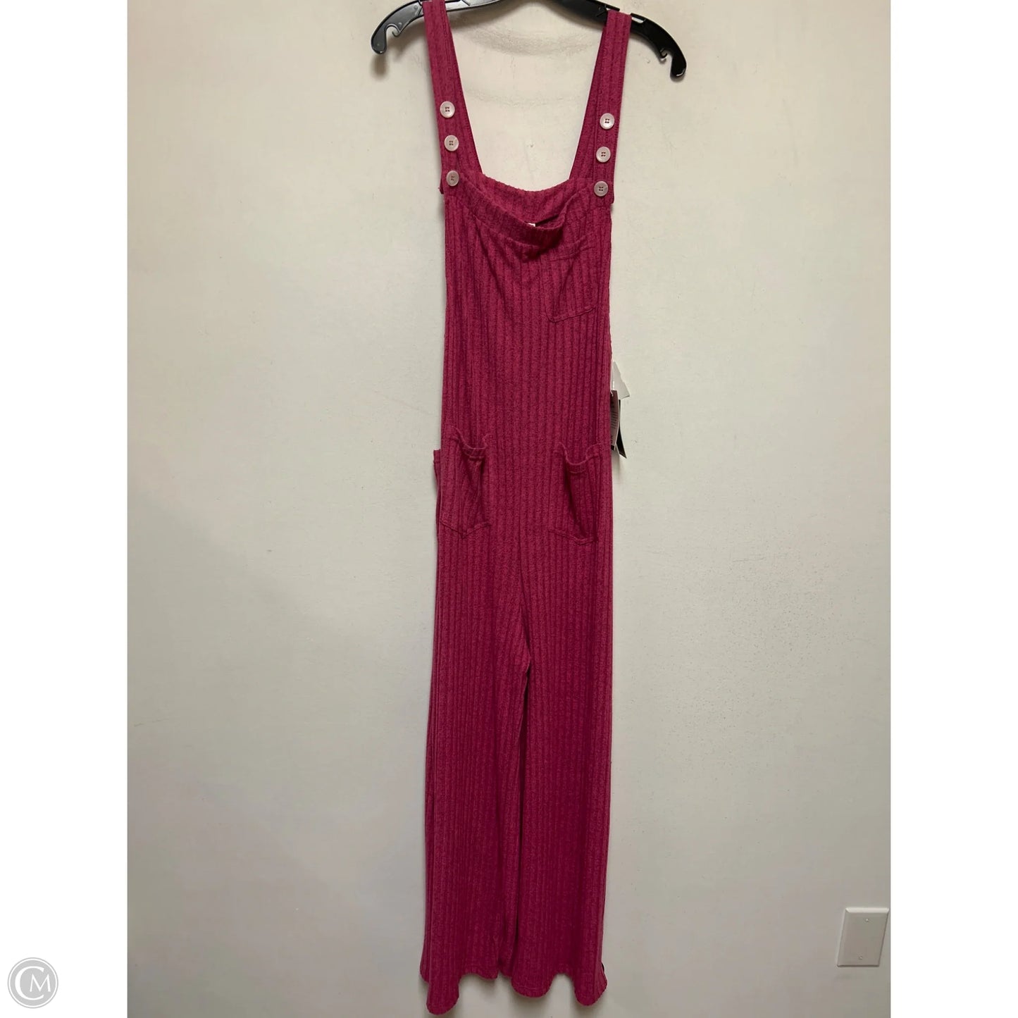 Jumpsuit By Clothes Mentor In Pink, Size: L