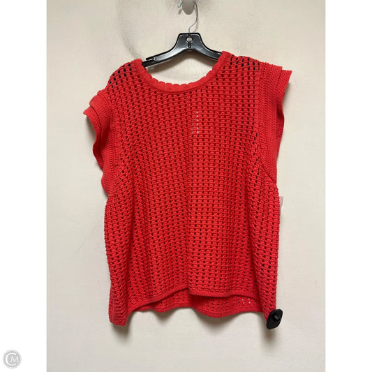 Top Short Sleeve By Gap In Red, Size: Xxl