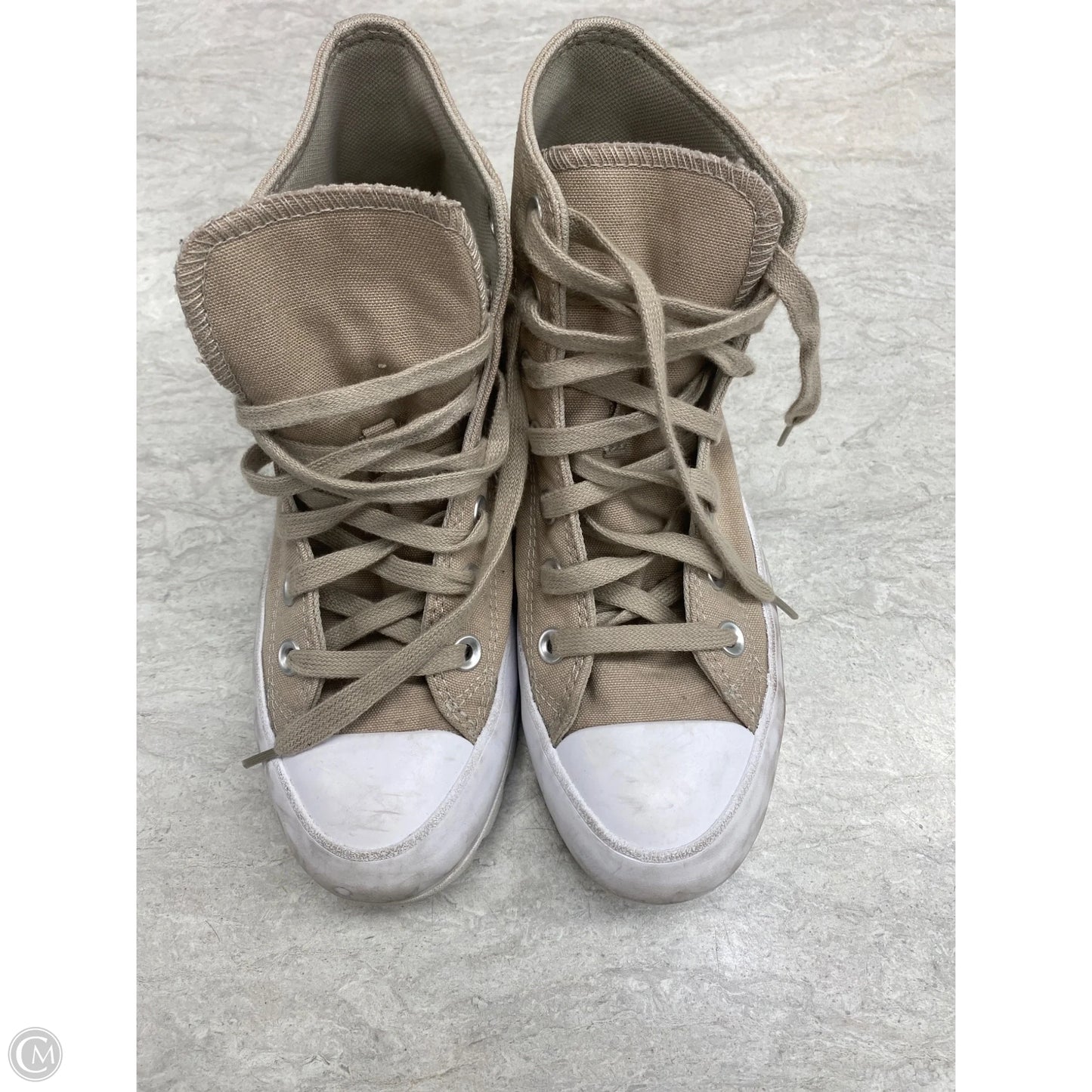 Shoes Sneakers By Converse In Tan, Size: 6