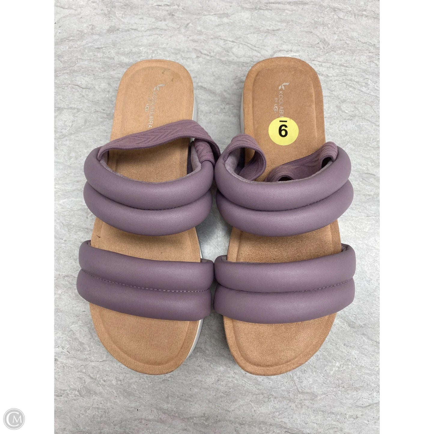 Sandals Flats By Koolaburra By Ugg In Purple, Size: 9
