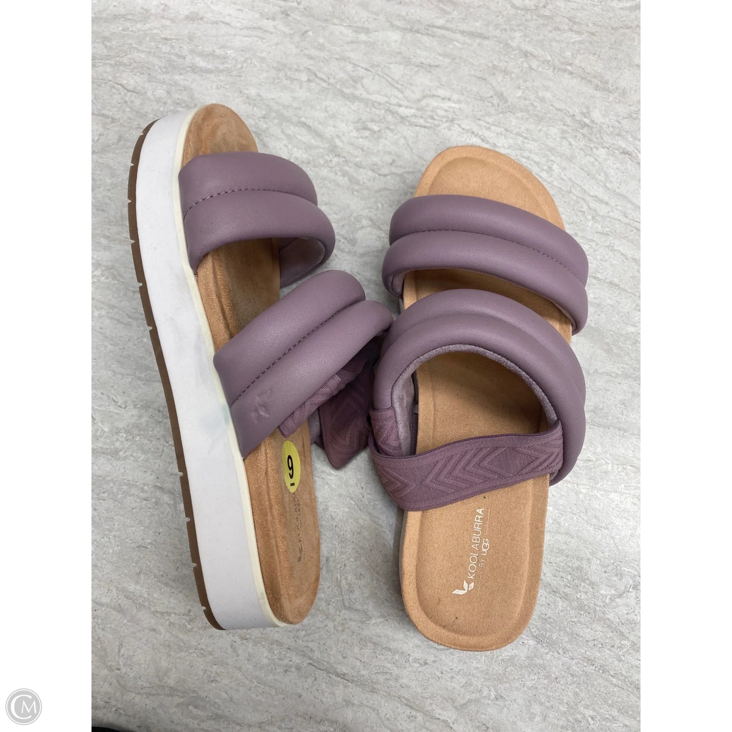 Sandals Flats By Koolaburra By Ugg In Purple, Size: 9