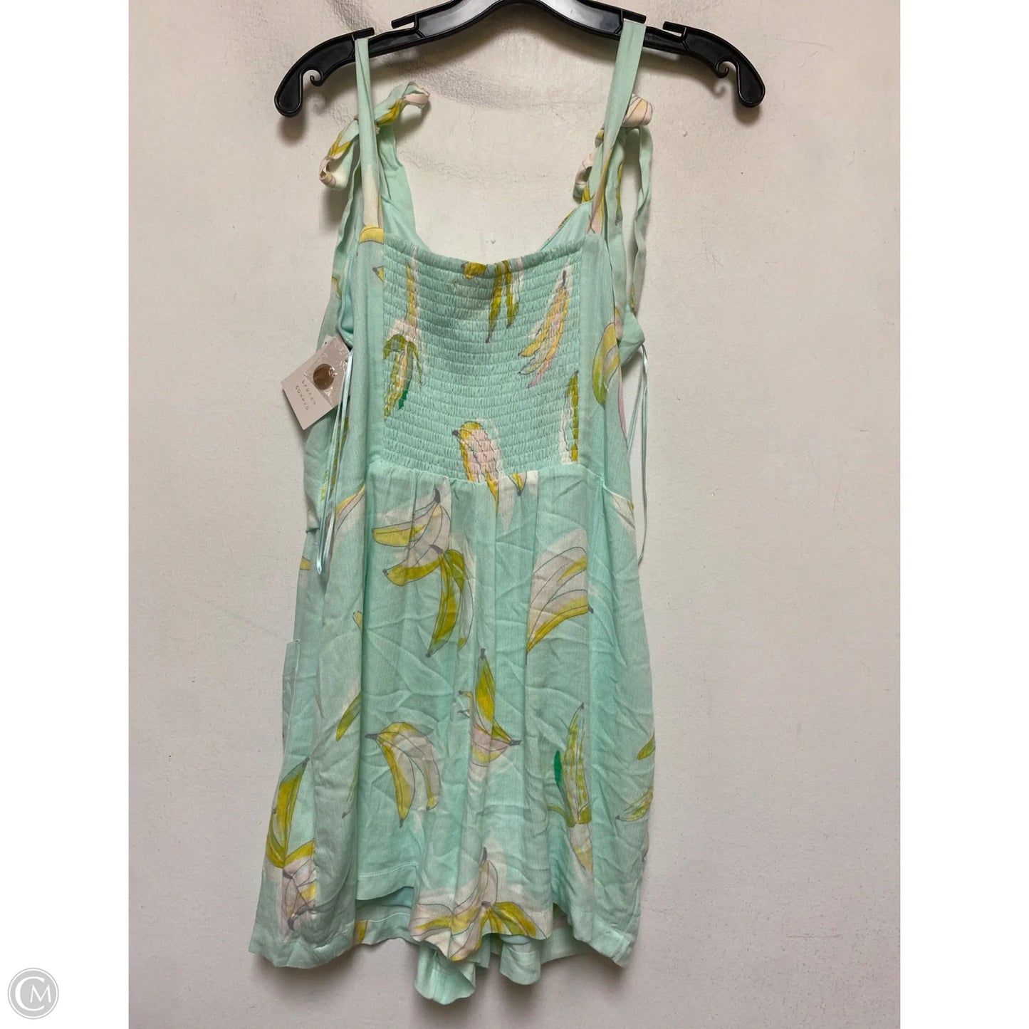 Romper By Lc Lauren Conrad In Blue & Yellow, Size: L