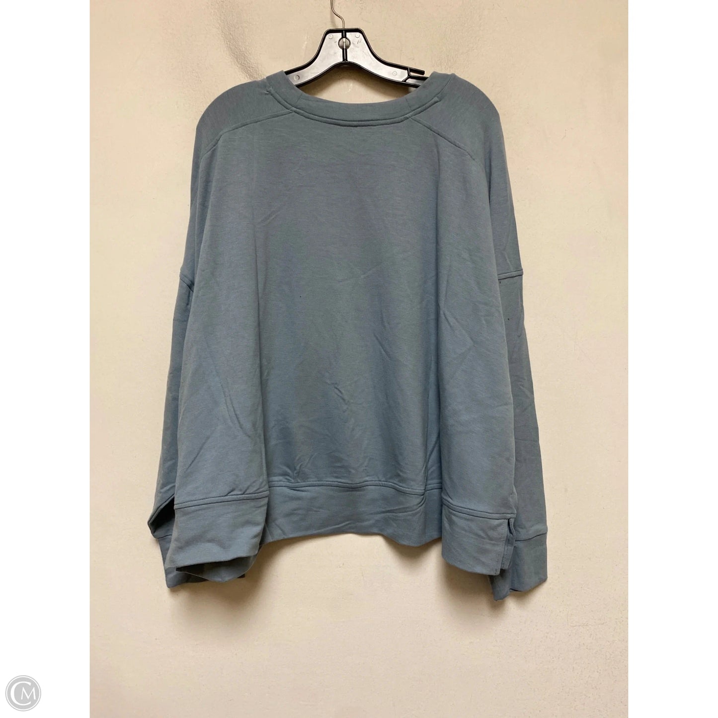 Top Long Sleeve Basic By Old Navy In Blue, Size: 3x