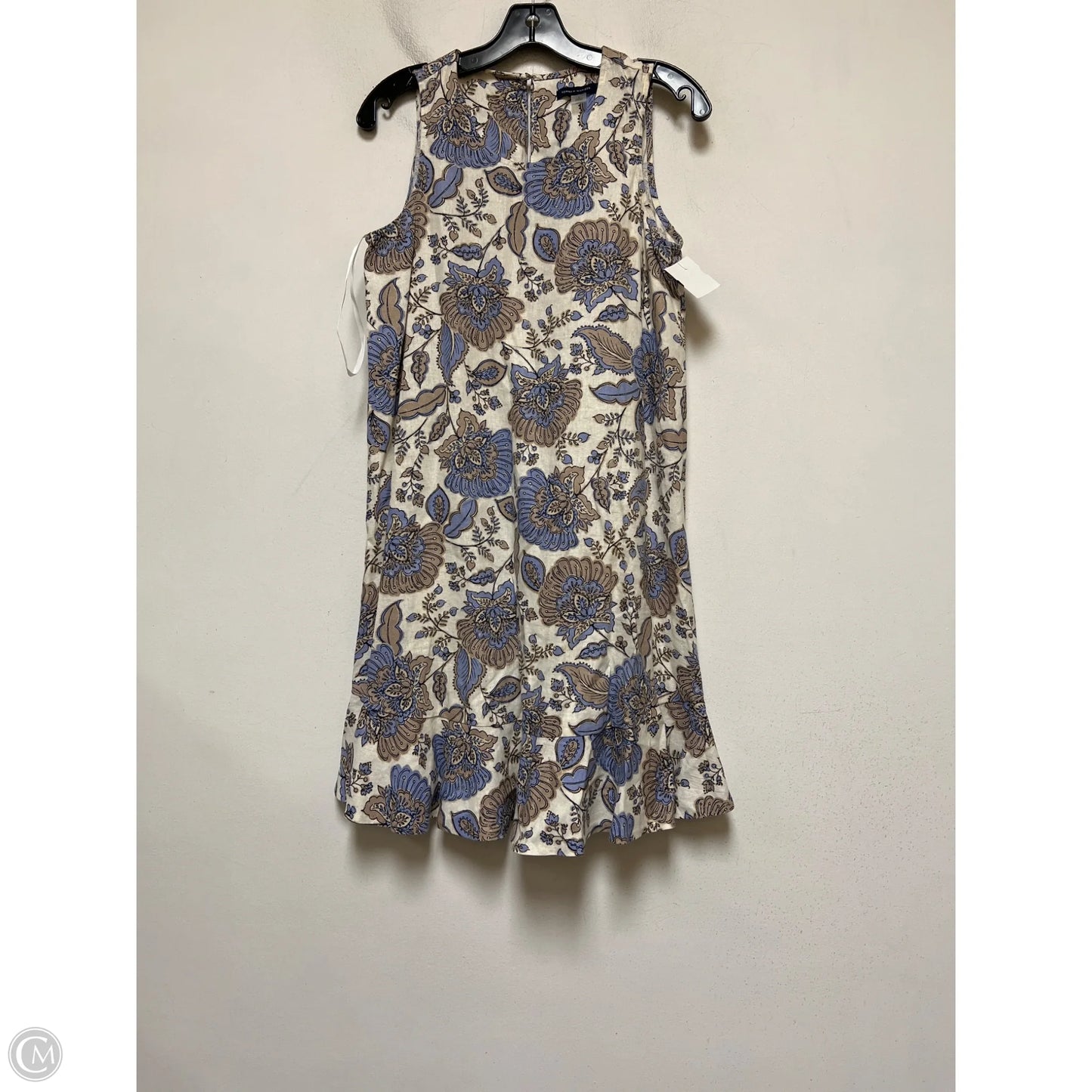 Dress Casual Short By Tommy Hilfiger In Blue & Brown, Size: S