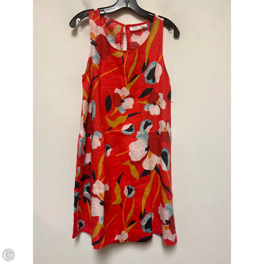 Dress Casual Short By Sigrid Olsen In Red, Size: S