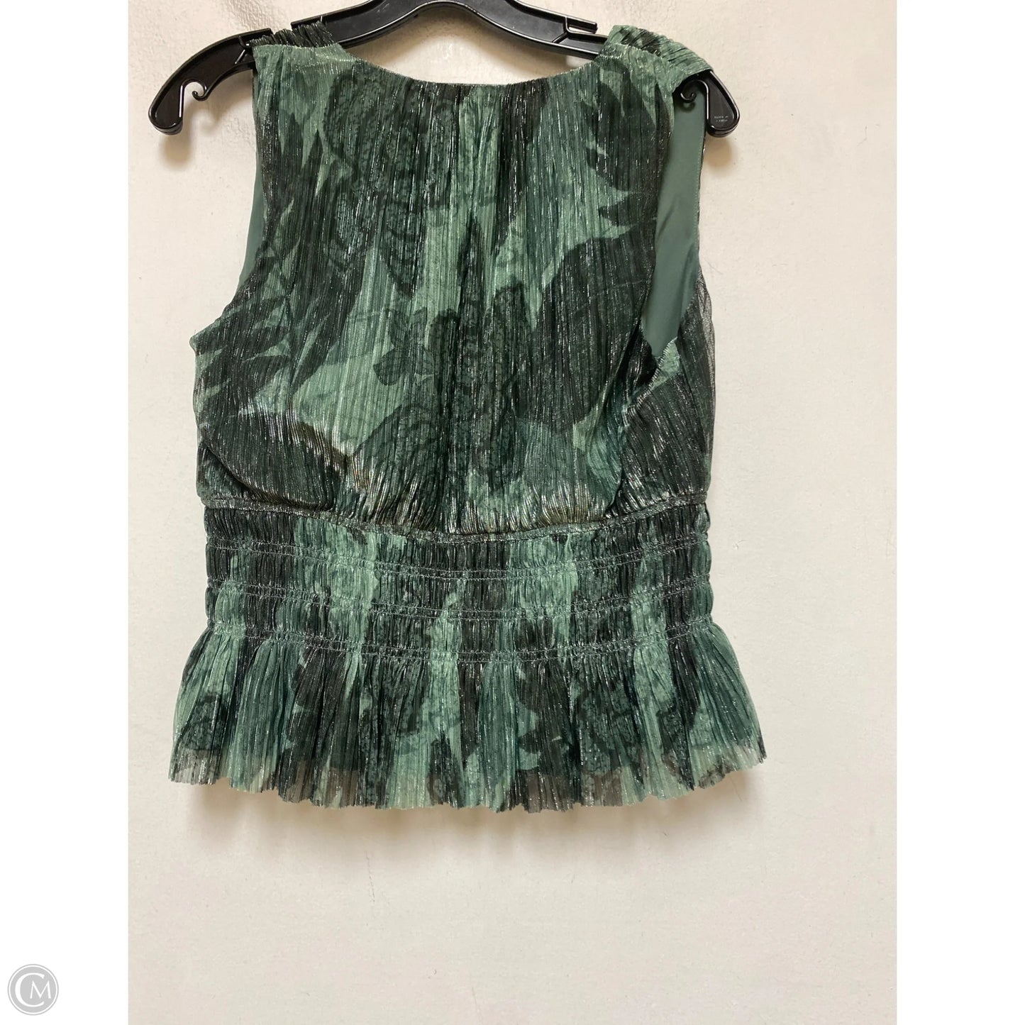 Top Sleeveless By White House Black Market In Green, Size: S