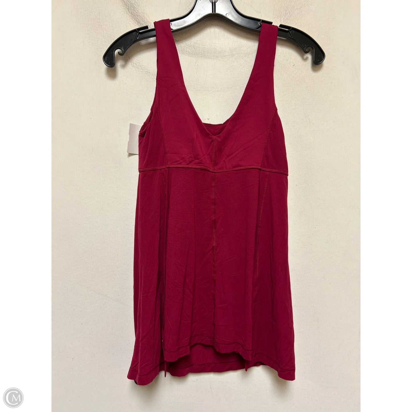 Athletic Tank Top By Lululemon In Red, Size: 6