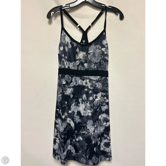 Athletic Dress By 90 Degrees By Reflex In Black & Grey, Size: M