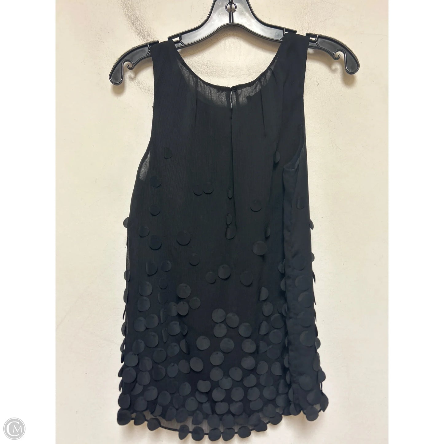 Top Sleeveless By Talbots In Black, Size: S