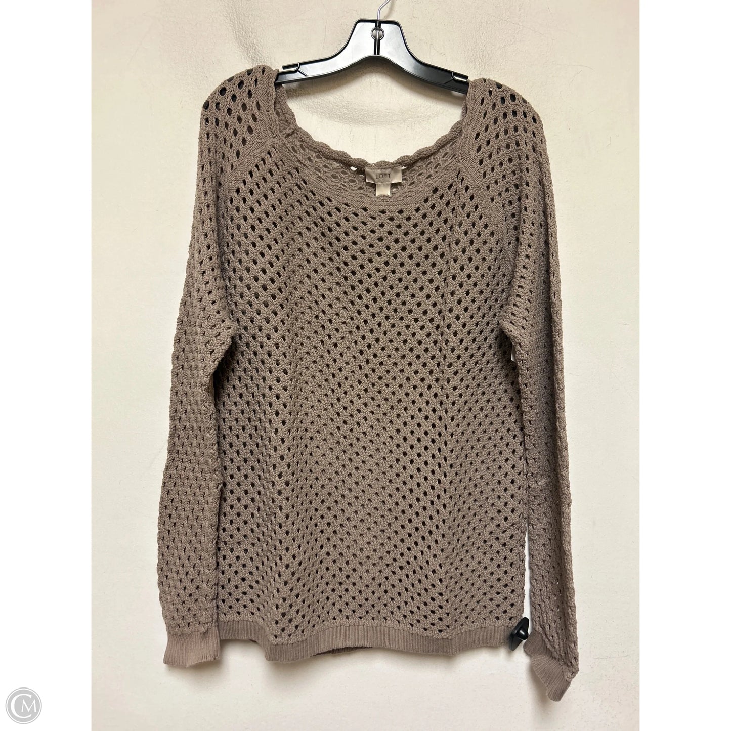 Sweater By Loft In Brown, Size: Xl