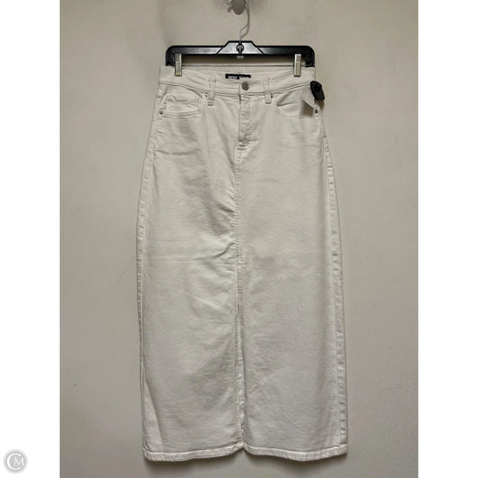 Skirt Maxi By Dkny In White Denim, Size: 6