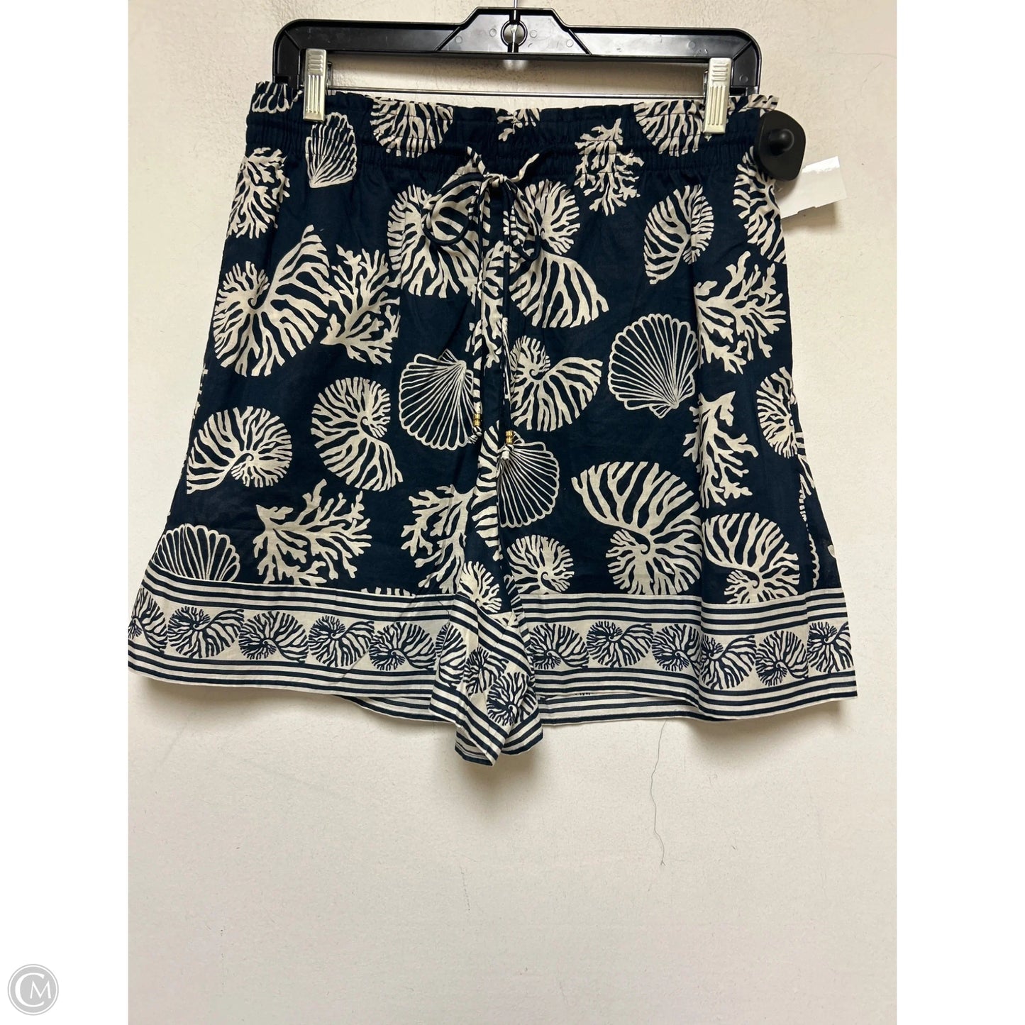 Shorts By H&m In Blue & Tan, Size: 8