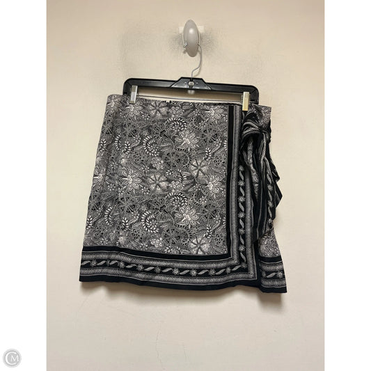 Skirt Mini & Short By Loft In Black & White, Size: 14