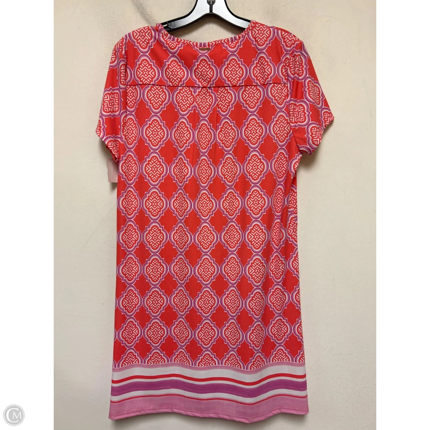Swimwear Cover-up By Cabana Life In Pink & Purple, Size: L