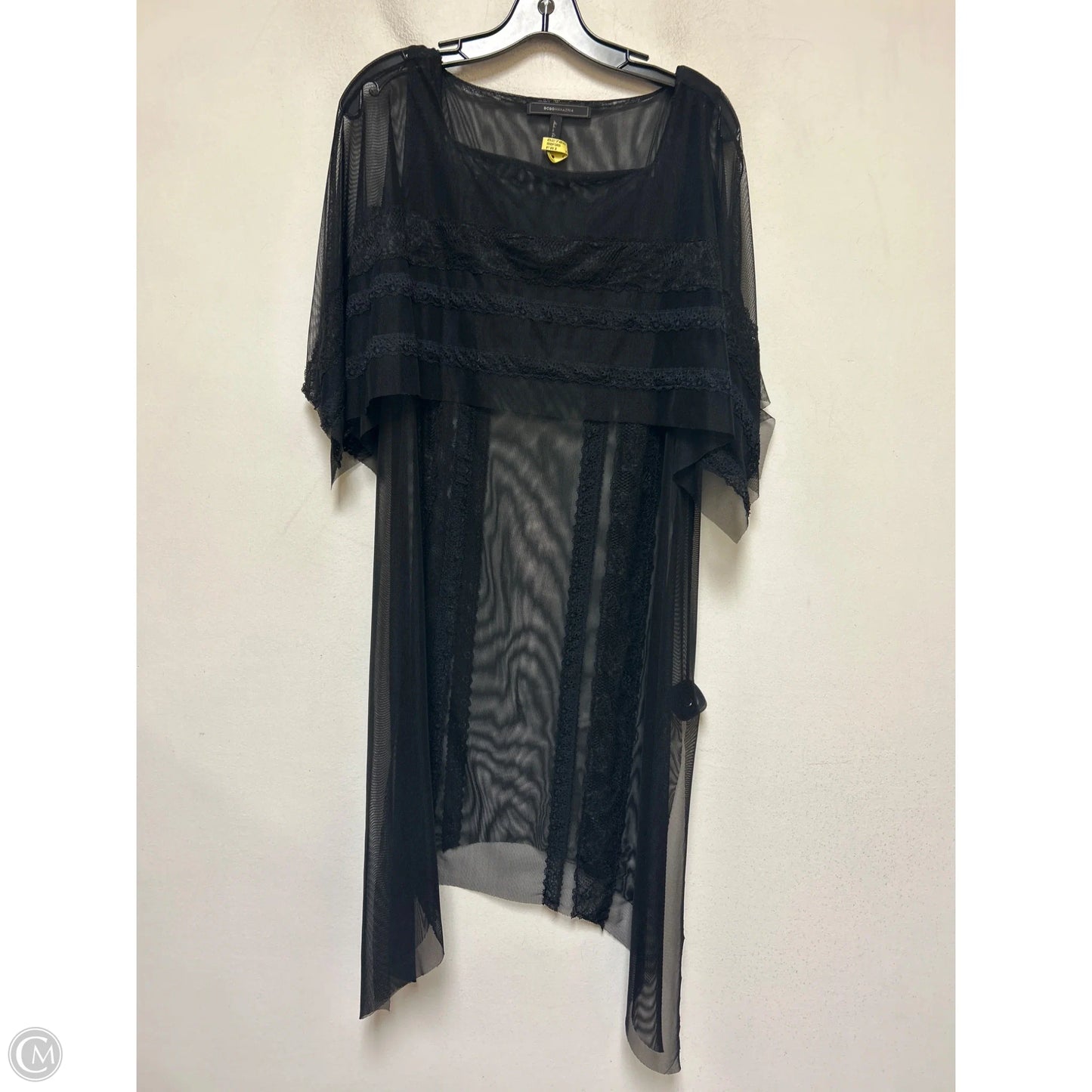 Dress Casual Midi By Bcbgmaxazria In Black, Size: M