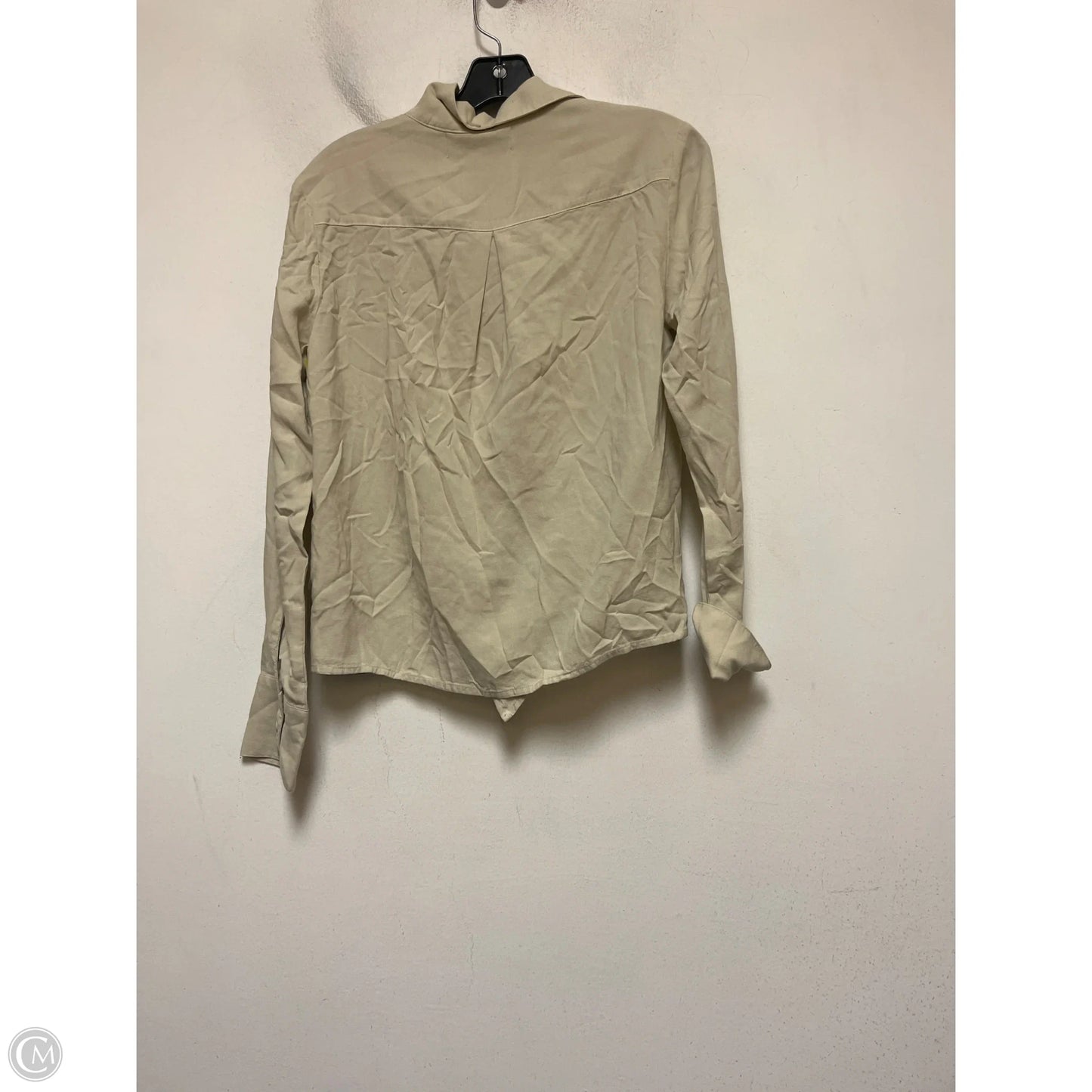 Top Long Sleeve By Cloth & Stone In Tan, Size: Xs
