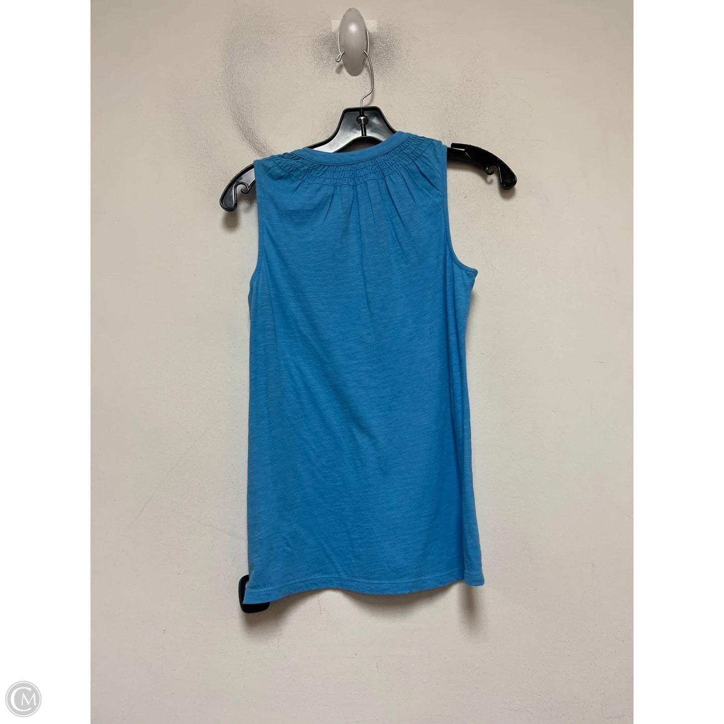 Top Sleeveless Designer By Lilly Pulitzer In Blue, Size: Xxs