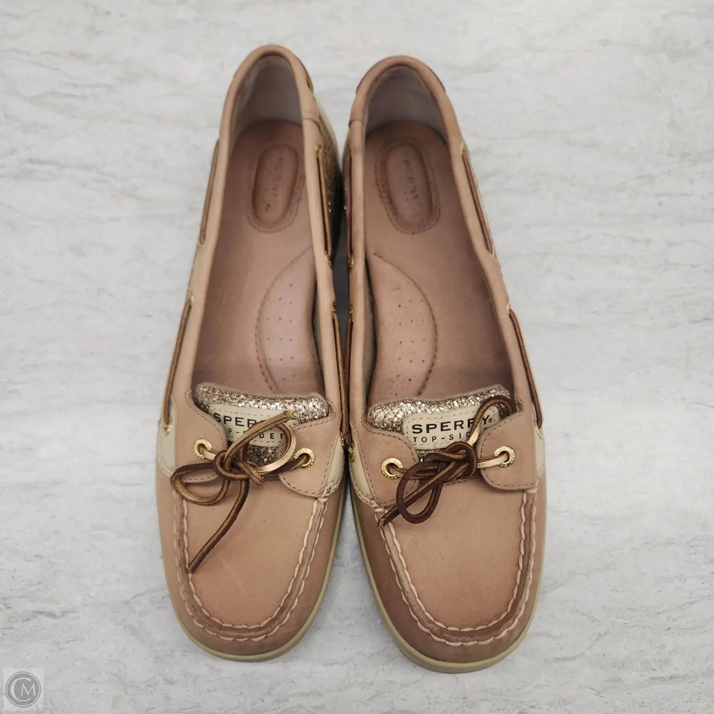 Shoes Flats By Sperry In Tan, Size: 12