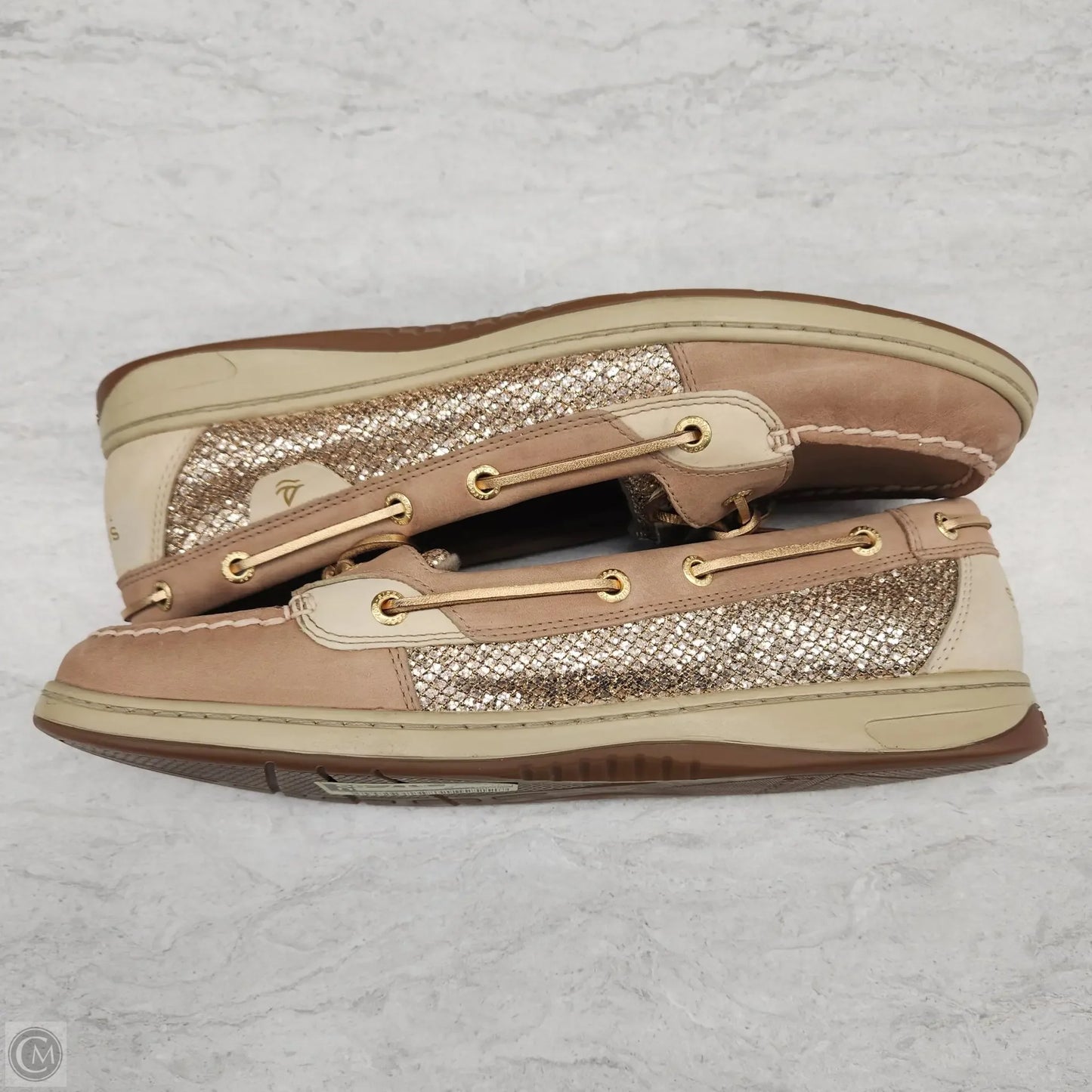 Shoes Flats By Sperry In Tan, Size: 12