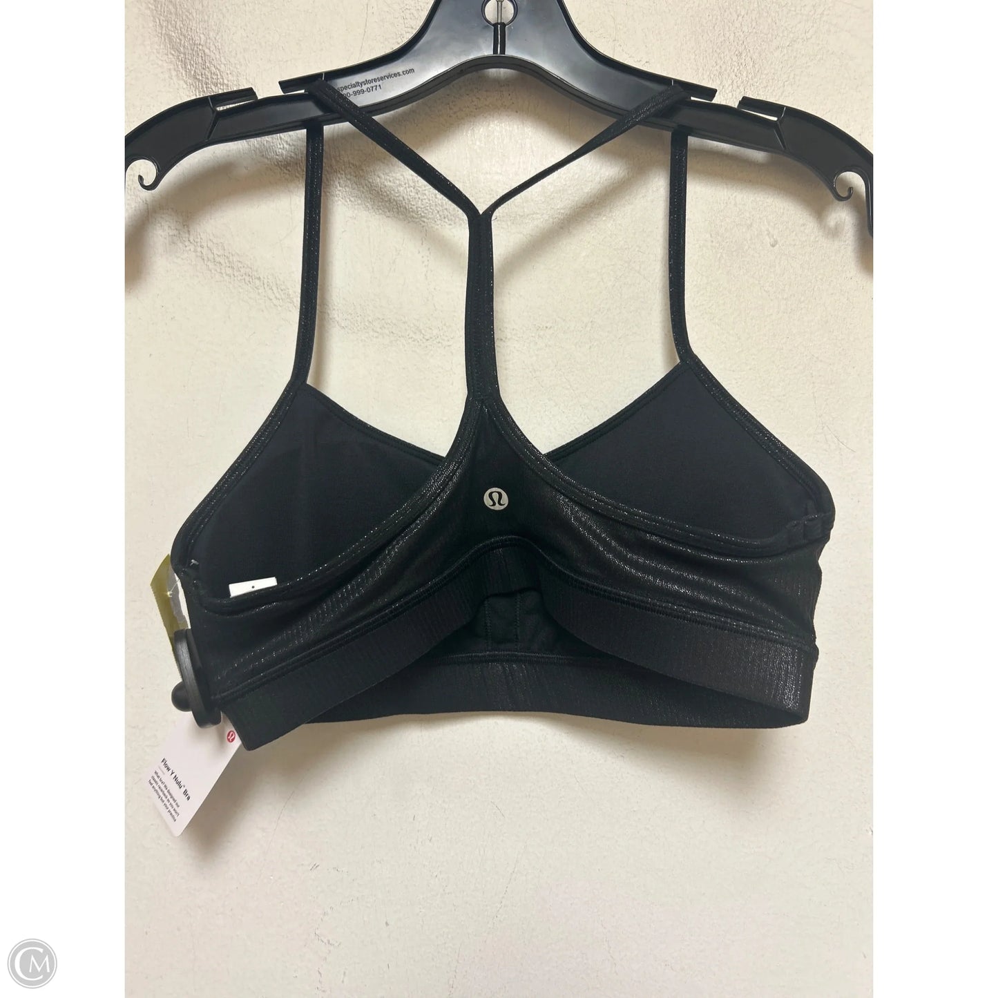 Athletic Bra By Lululemon In Black, Size: 8