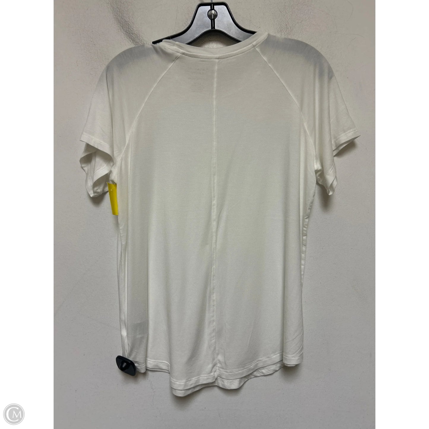 Top Short Sleeve Basic By American Eagle In White, Size: S