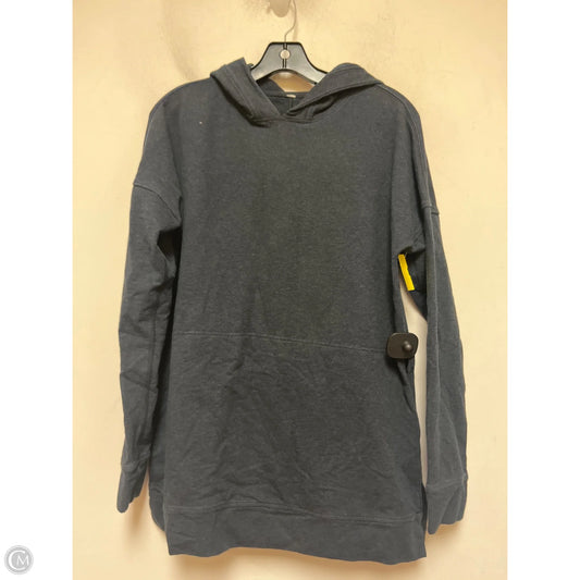 Athletic Sweatshirt Hoodie By Lululemon In Navy, Size: 8