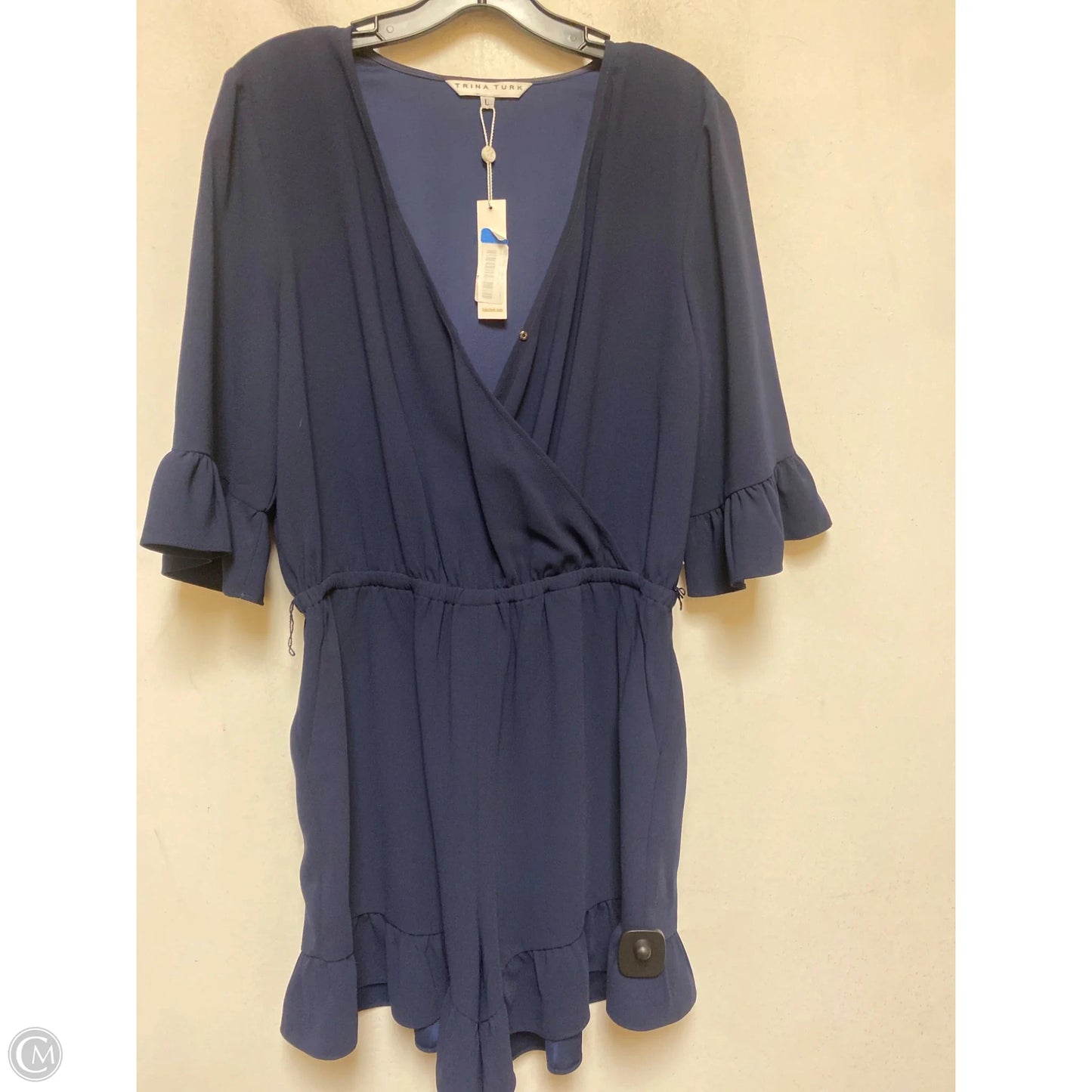 Dress Casual Short By Trina Turk In Navy, Size: L