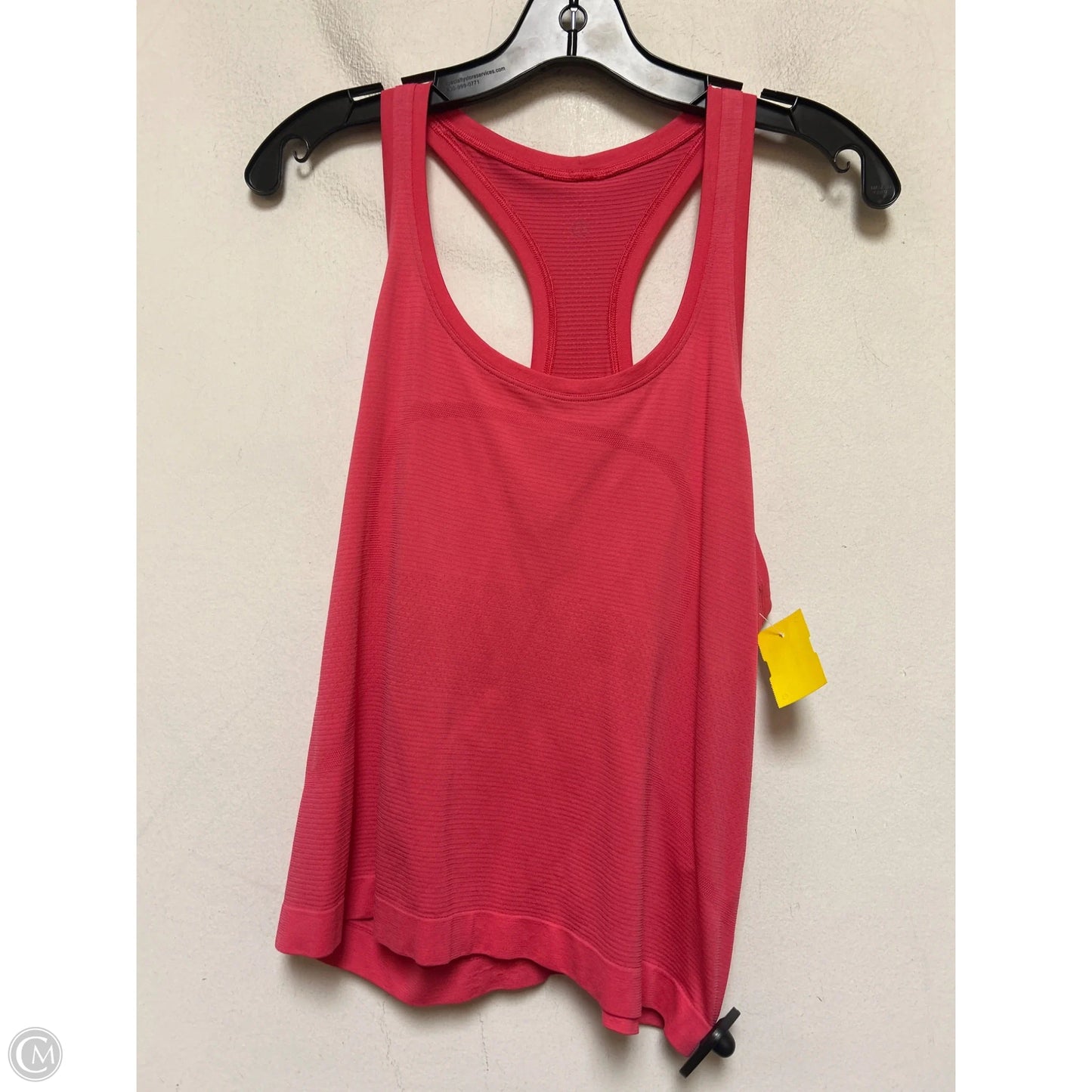 Athletic Tank Top By Lululemon In Pink, Size: M