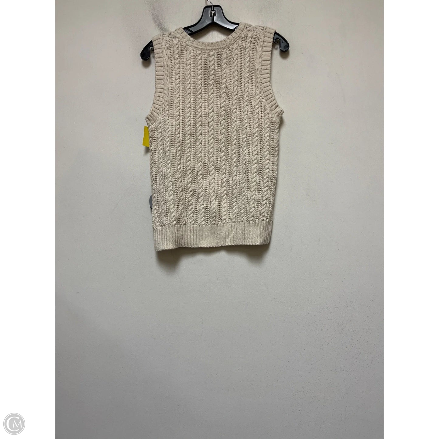 Vest Sweater By Rachel Zoe In Tan, Size: M