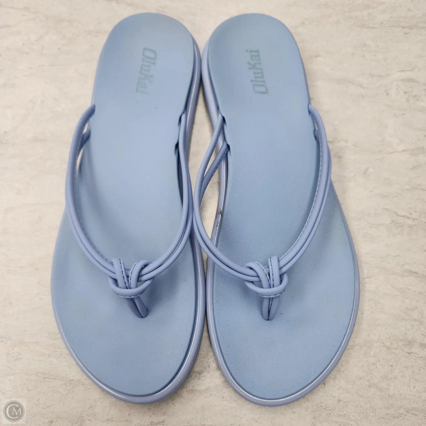 Sandals Flats By Olukai In Blue, Size: 7.5