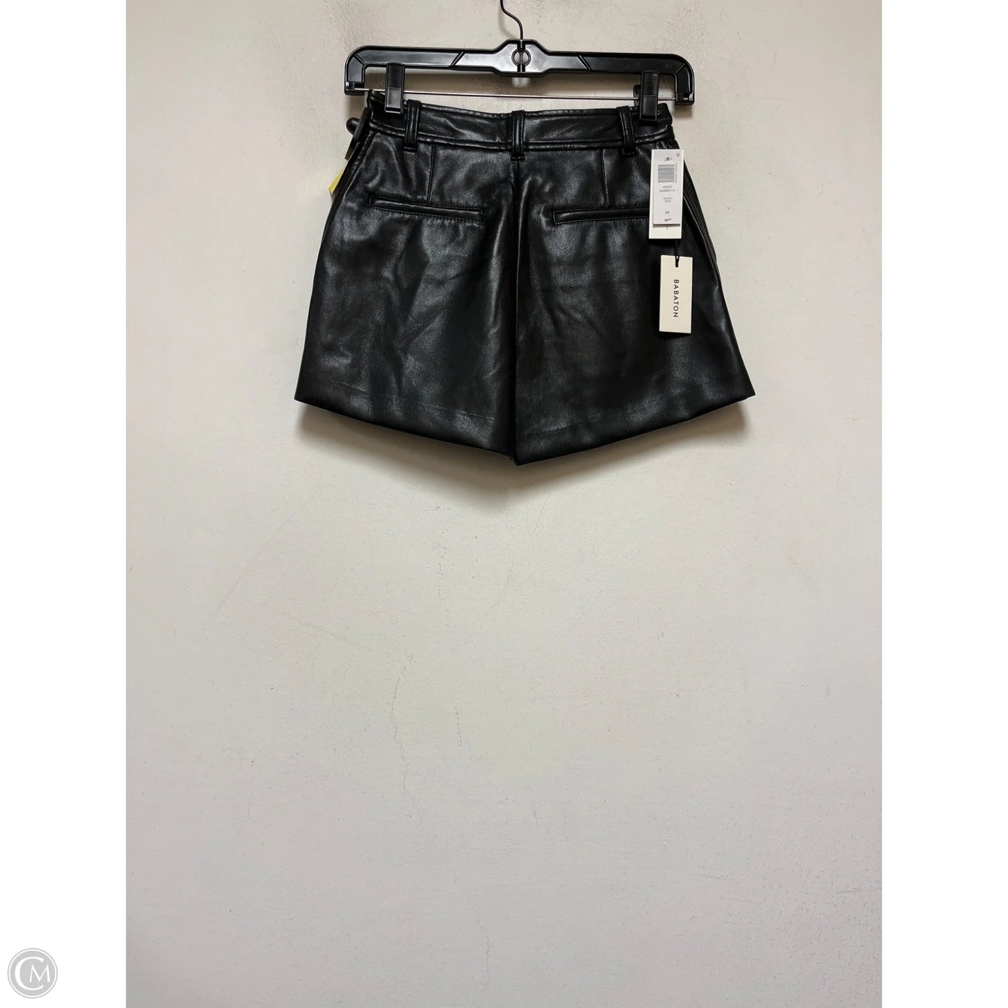 Shorts By Babaton In Black, Size: 0p