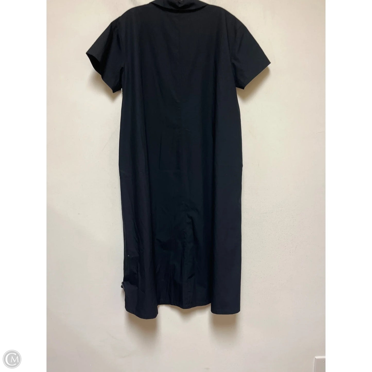 Dress Casual Maxi By Banana Republic In Black, Size: L