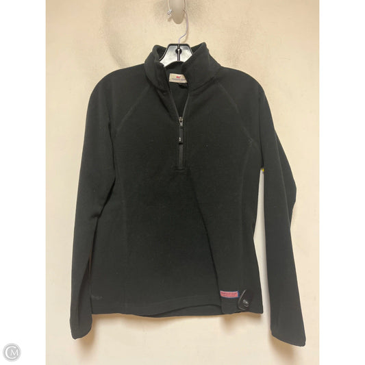 Sweatshirt Collar By Vineyard Vines In Black, Size: S