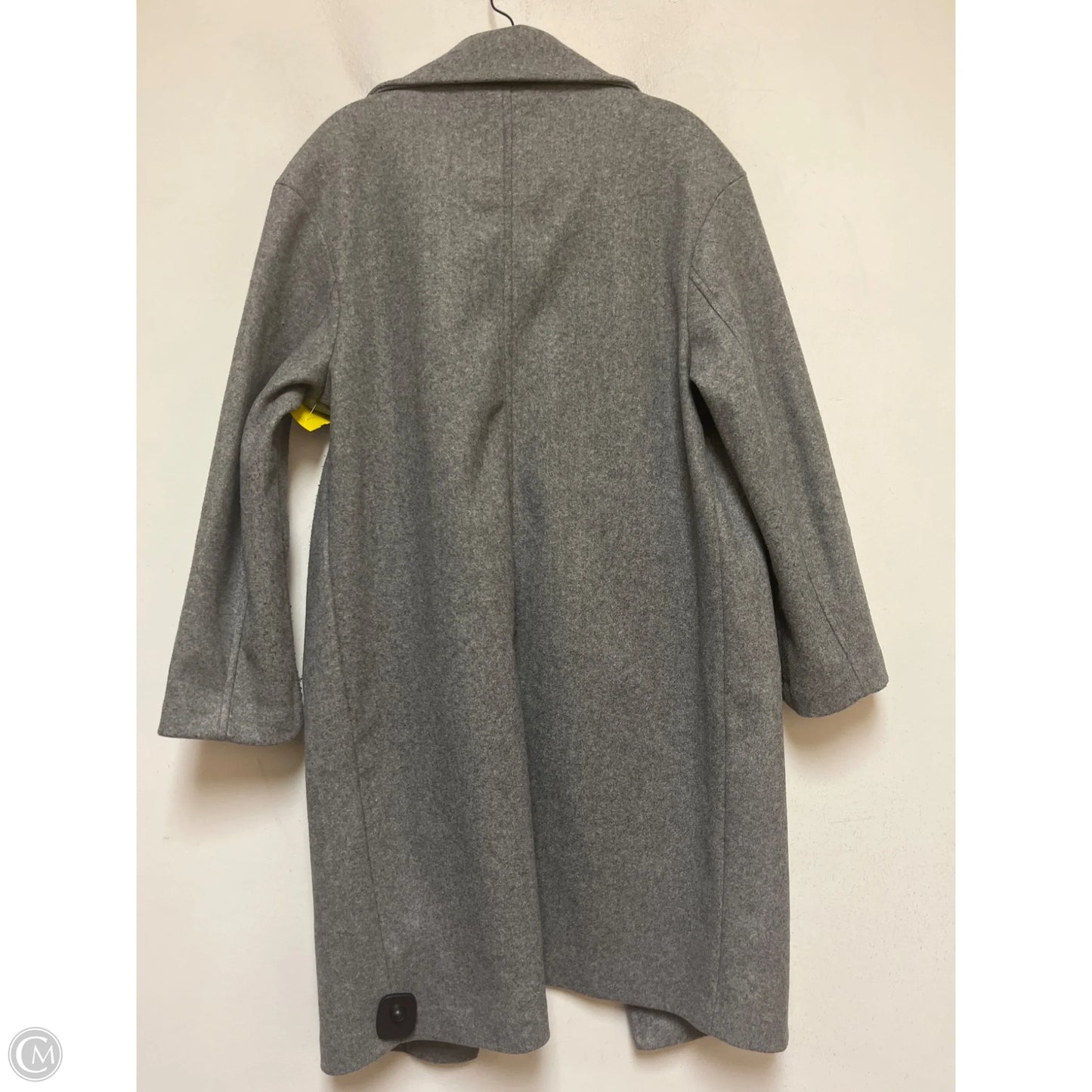 Coat Trench Coat By Bershka In Grey, Size: S