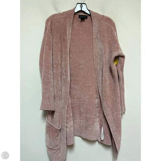 Sweater Cardigan By Rachel Zoe In Pink, Size: S