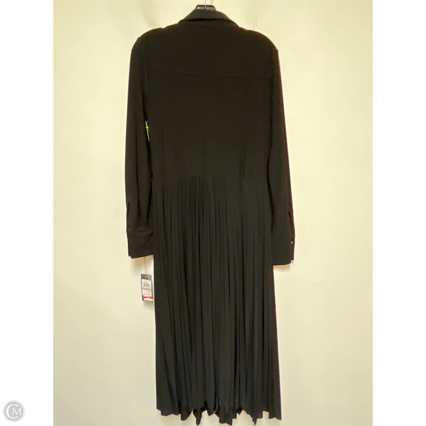 Dress Casual Midi By Tommy Hilfiger In Black, Size: L