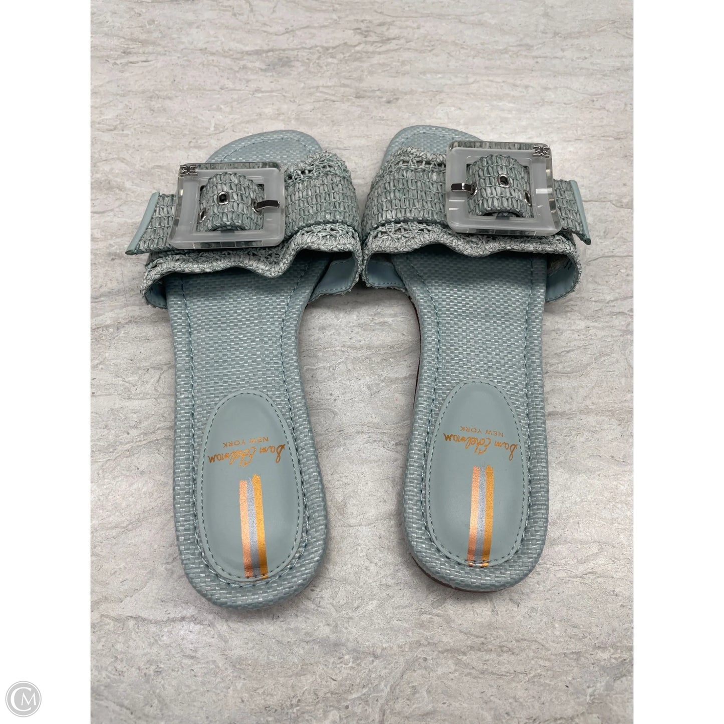 Sandals Flats By Sam Edelman In Blue, Size: 8.5