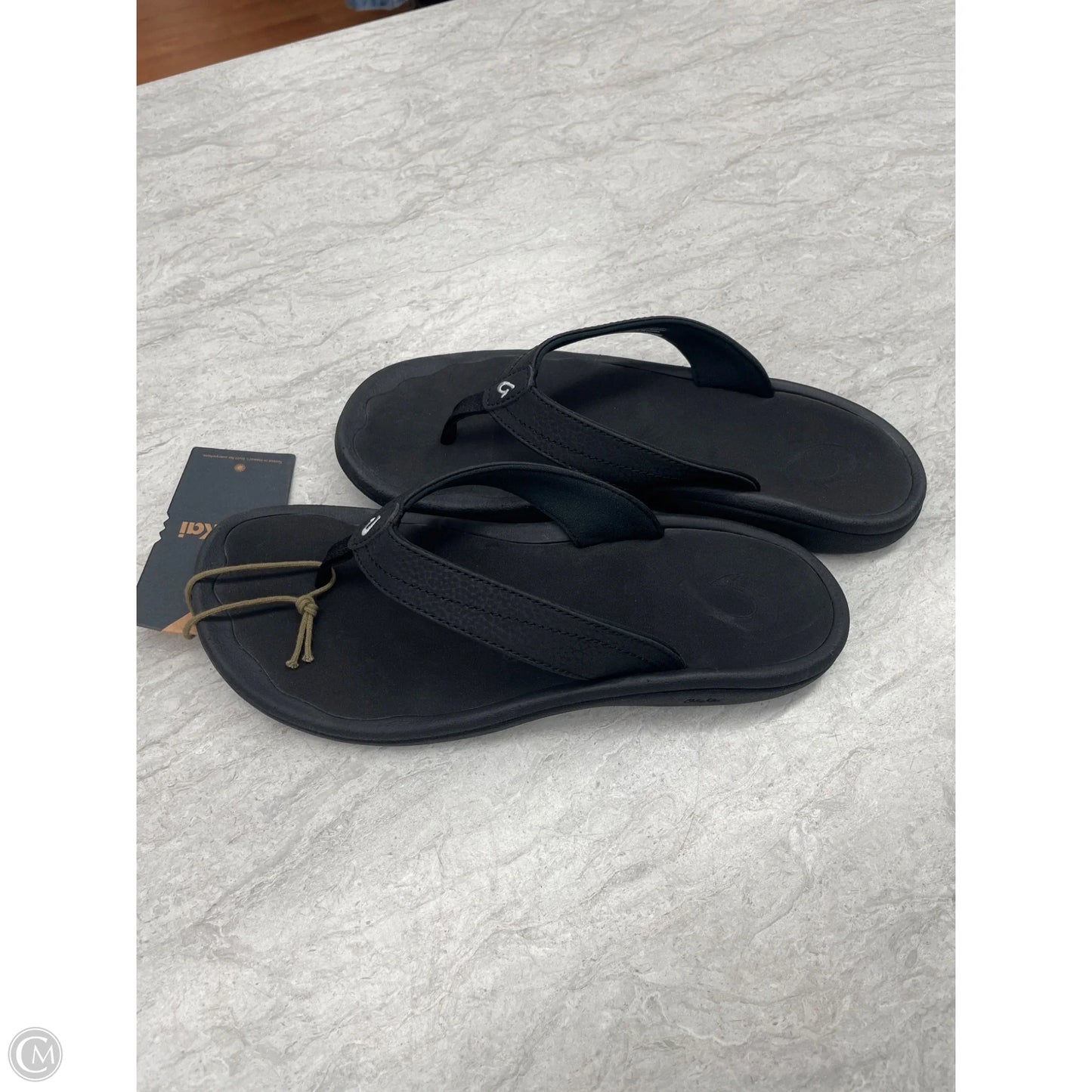 Sandals Flats By Olukai In Black, Size: 8