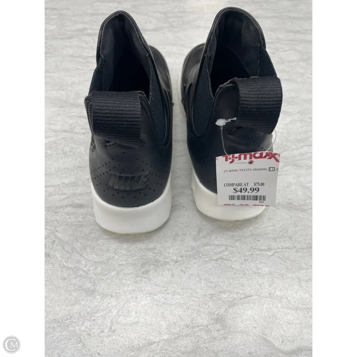 Shoes Sneakers By Nike In Black & White, Size: 7.5
