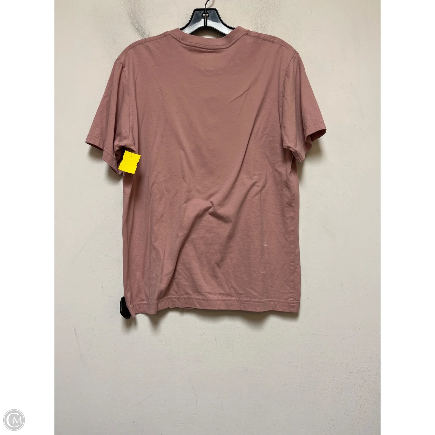 Top Short Sleeve Basic By Uniqlo In Pink, Size: S